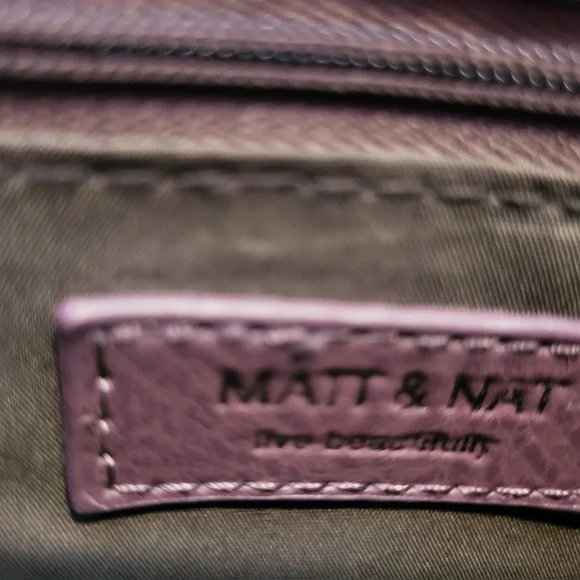 Matt & Nat purse ,purple - Picture 6 of 9